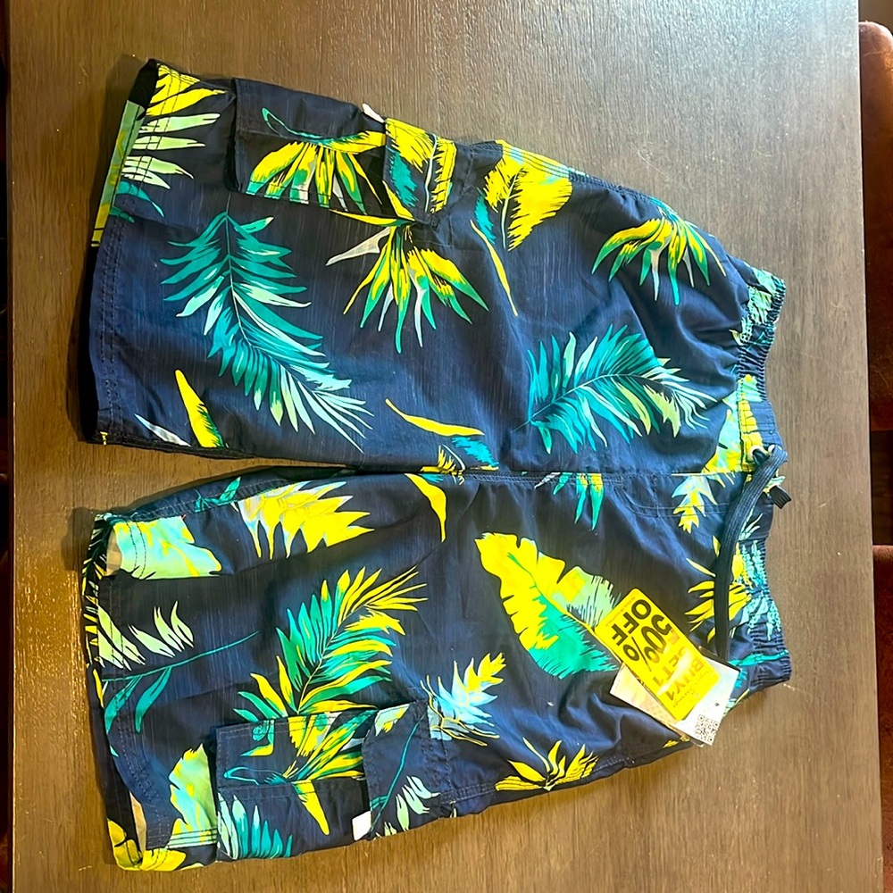 BRAND NEW NEVER WORN boy swim trunks